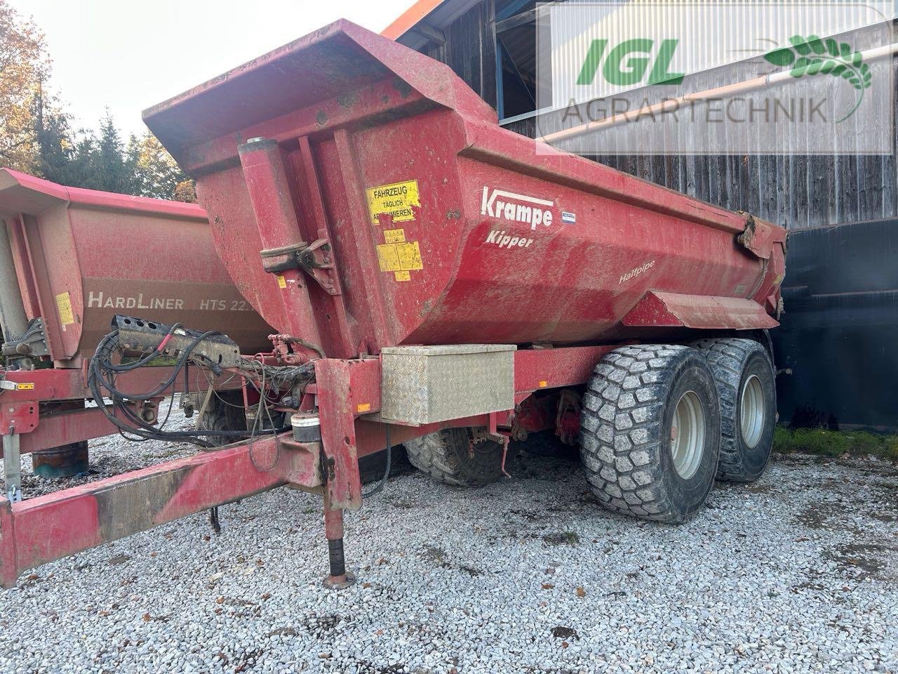 Kipper tipa Krampe Halfpipe HP 20, Gebrauchtmaschine u Nabburg (Slika 1)