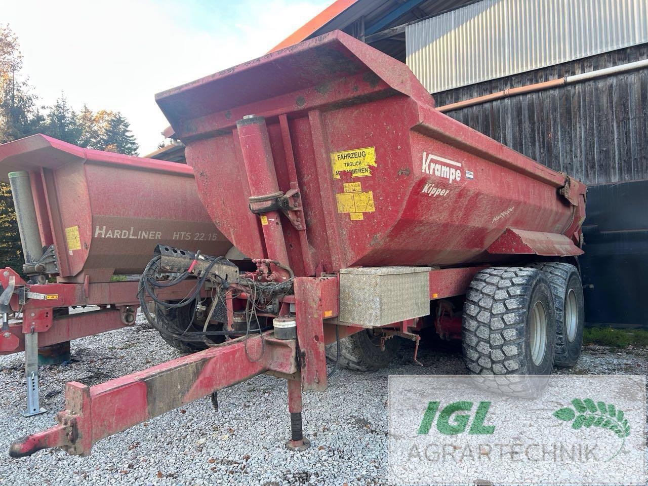 Kipper tipa Krampe Halfpipe HP 20, Gebrauchtmaschine u Nabburg (Slika 3)