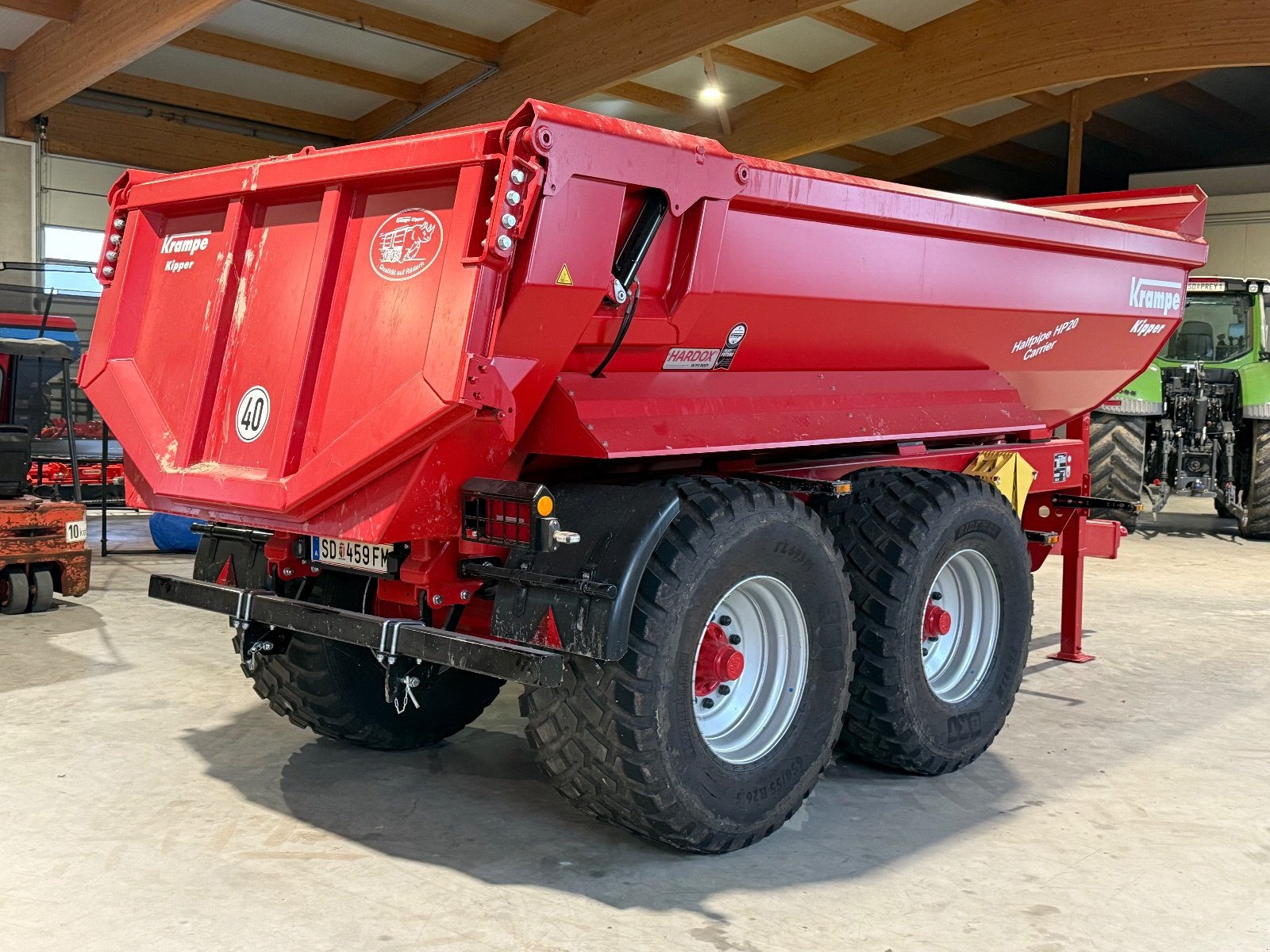 Kipper del tipo Krampe HP 20, Gebrauchtmaschine In St. Marienkirchen bei Schärding (Immagine 2)