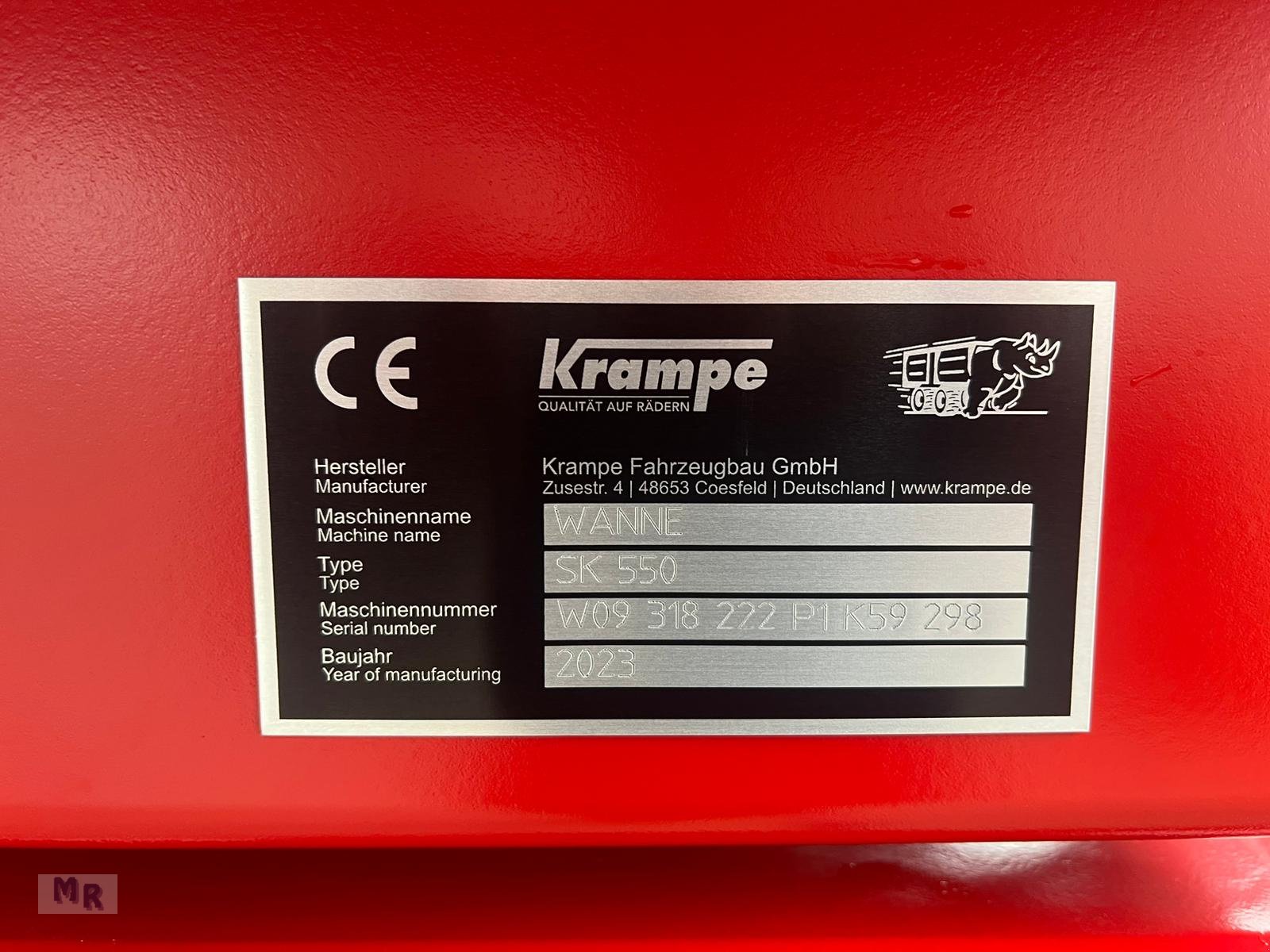 Kipper des Typs Krampe SK550 Hardox mit Getreideaufsatz, Gebrauchtmaschine in Greven (Bild 22)
