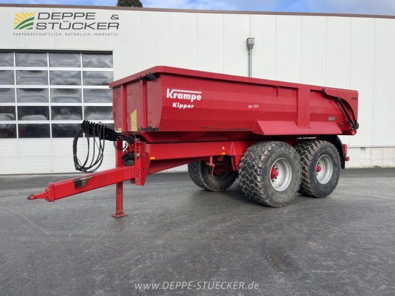 Krampe SK550, Gebrauchtmaschine, Baujahr: 2019 (Bild 1) Kipper des Typs Krampe SK550, Gebrauchtmaschine in Rietberg (Bild 1)