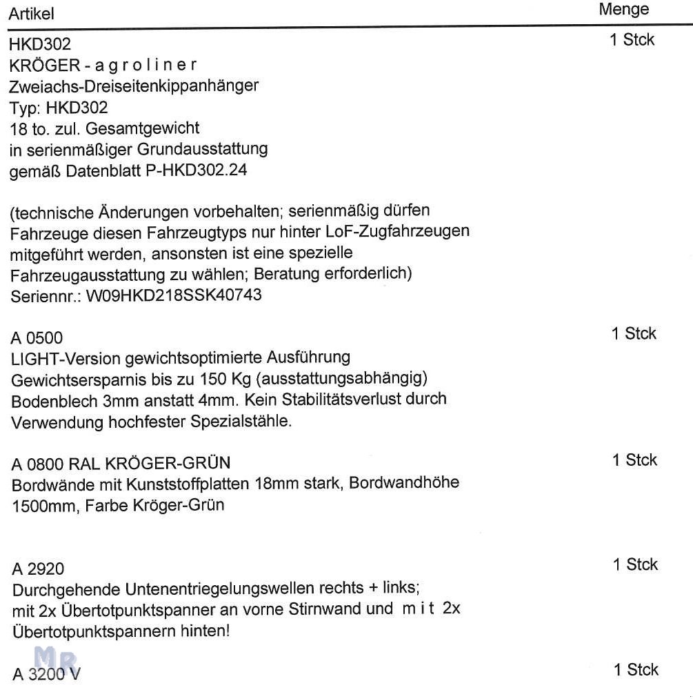 Kipper des Typs Kröger 18to 3 Schieber mit Kunststoffbordwand Interne Nr. 40744, Gebrauchtmaschine in Wietzendorf (Bild 11)