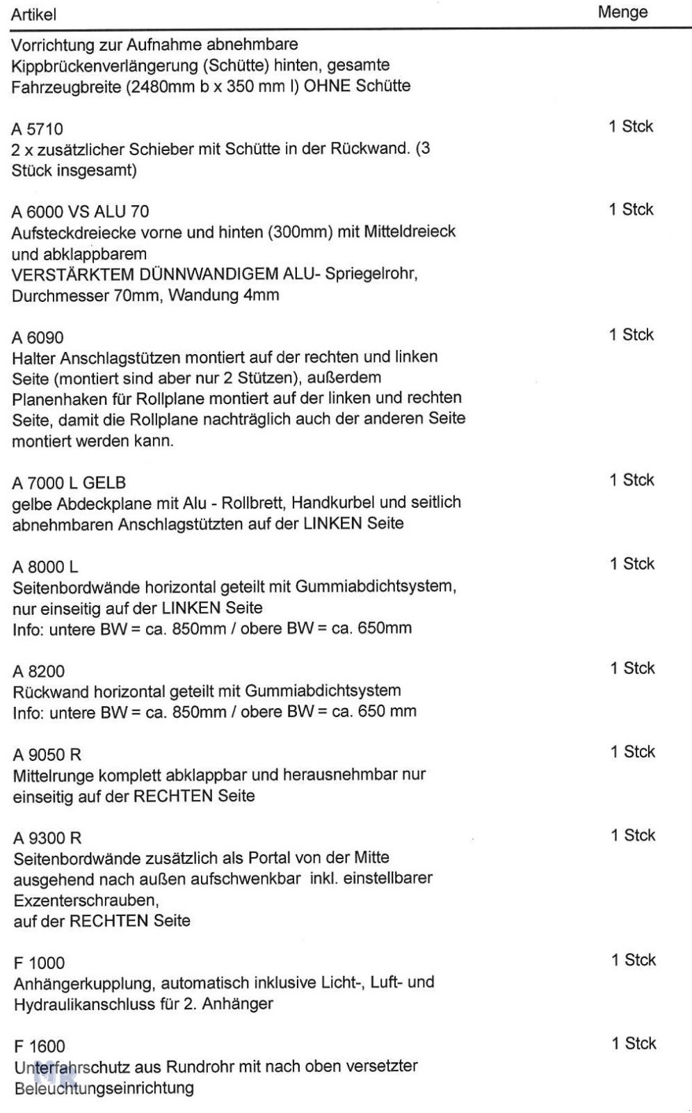 Kipper tipa Kröger 18to 3 Schieber mit Kunststoffbordwand Interne Nr. 40744, Gebrauchtmaschine u Wietzendorf (Slika 12)