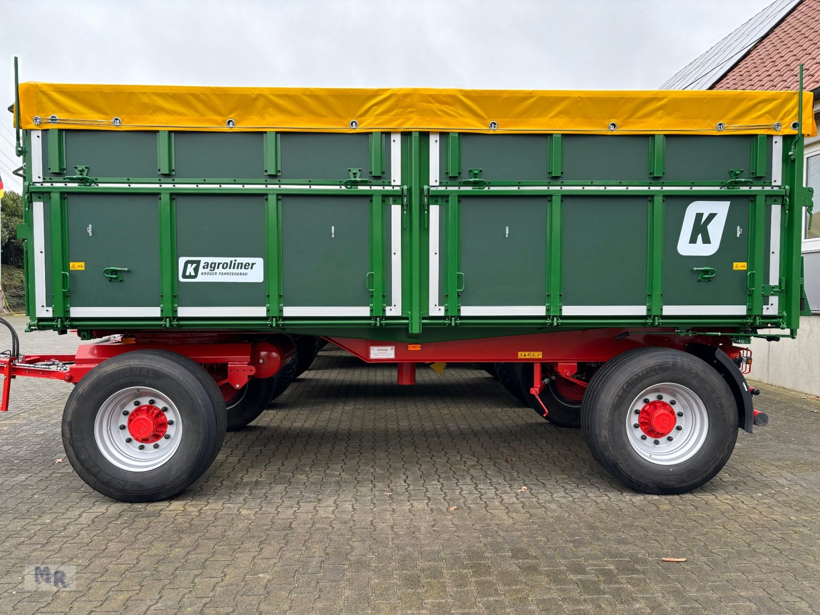 Kipper za tip Kröger 18to 3 Schieber mit Kunststoffbordwand Interne Nr. 40744, Gebrauchtmaschine u Wietzendorf (Slika 5)