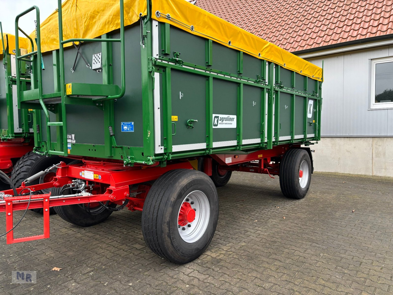 Kipper za tip Kröger 18to 3 Schieber mit Kunststoffbordwand Interne Nr. 40744, Gebrauchtmaschine u Wietzendorf (Slika 7)