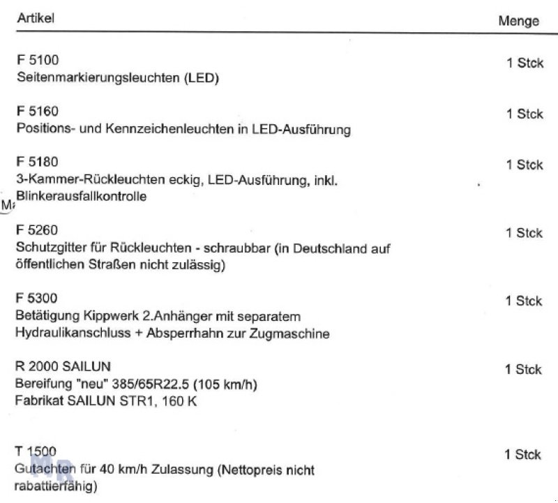 Kipper za tip Kröger 18to 3 Schieber mit Kunststoffbordwand Interne Nr. 40744, Gebrauchtmaschine u Wietzendorf (Slika 13)