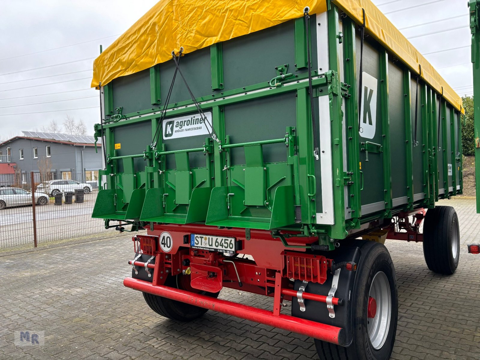 Kipper tipa Kröger 18to 3 Schieber mit Kunststoffbordwand Interne Nr. 40744, Gebrauchtmaschine u Wietzendorf (Slika 2)