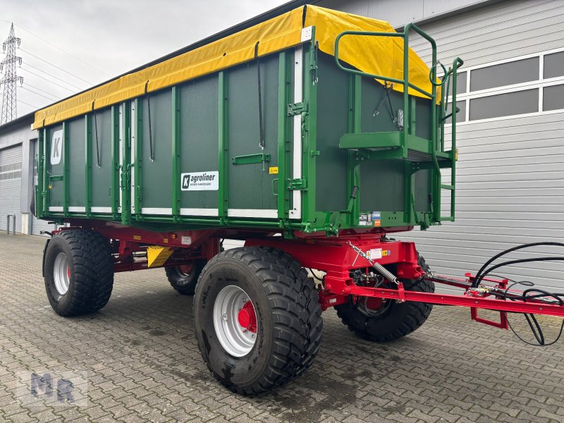 Kipper des Typs Kröger 18to 560er bereift 3 Schieber mit Kunststoffbordwand Interne Nr. 40758, Gebrauchtmaschine in Greven (Bild 1)