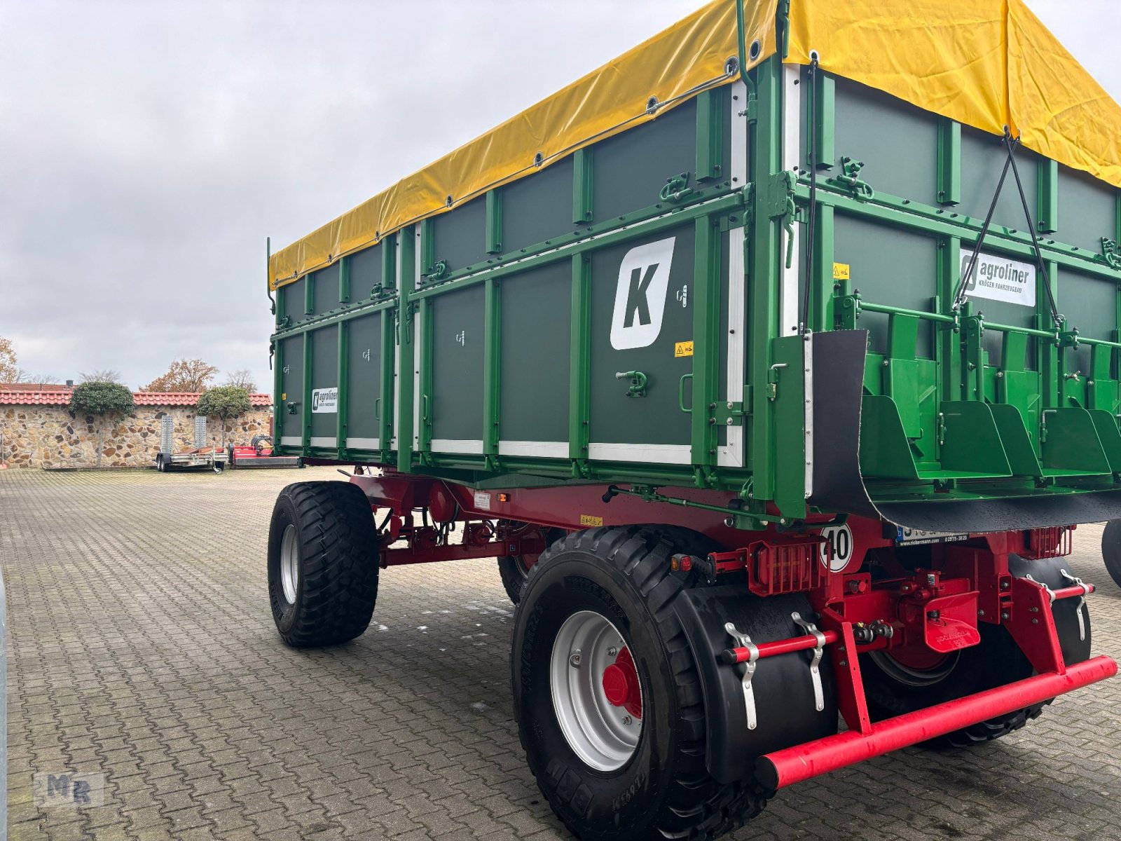 Kipper of the type Kröger 18to 560er bereift 3 Schieber mit Kunststoffbordwand Interne Nr. 40758, Gebrauchtmaschine in Greven (Picture 5)