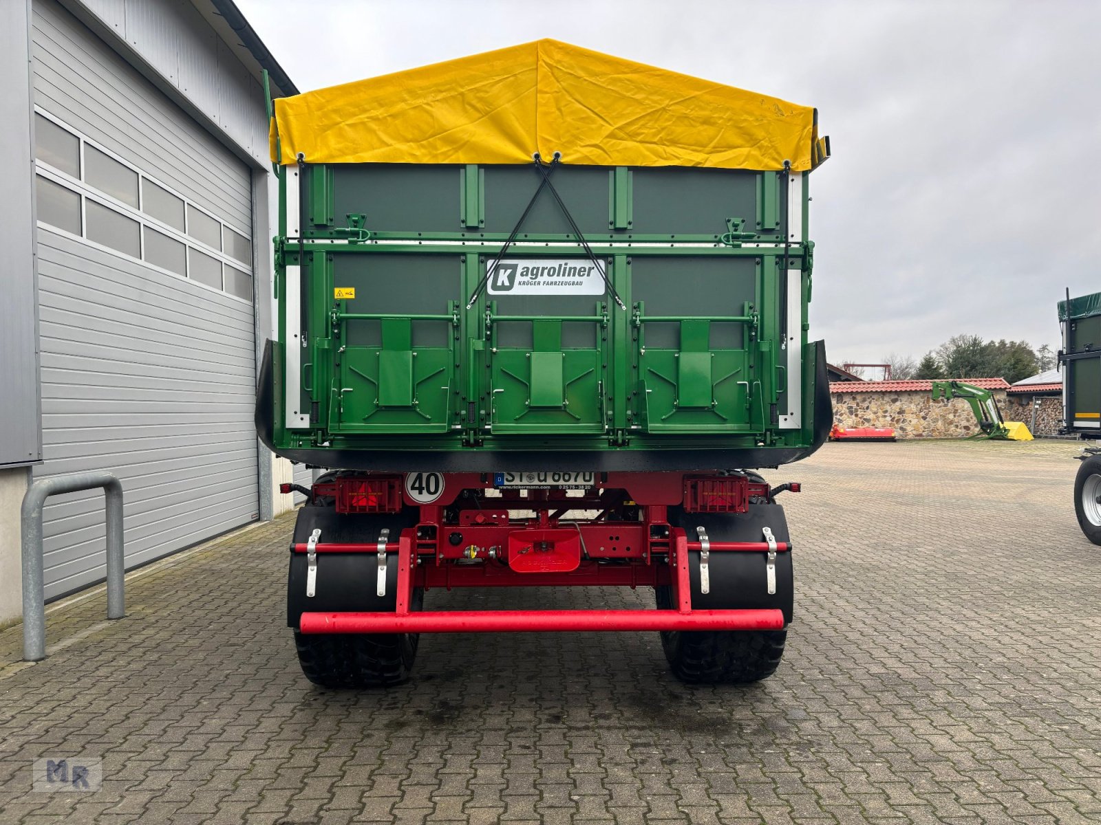 Kipper za tip Kröger 18to 560er bereift 3 Schieber mit Kunststoffbordwand Interne Nr. 40758, Gebrauchtmaschine u Greven (Slika 4)