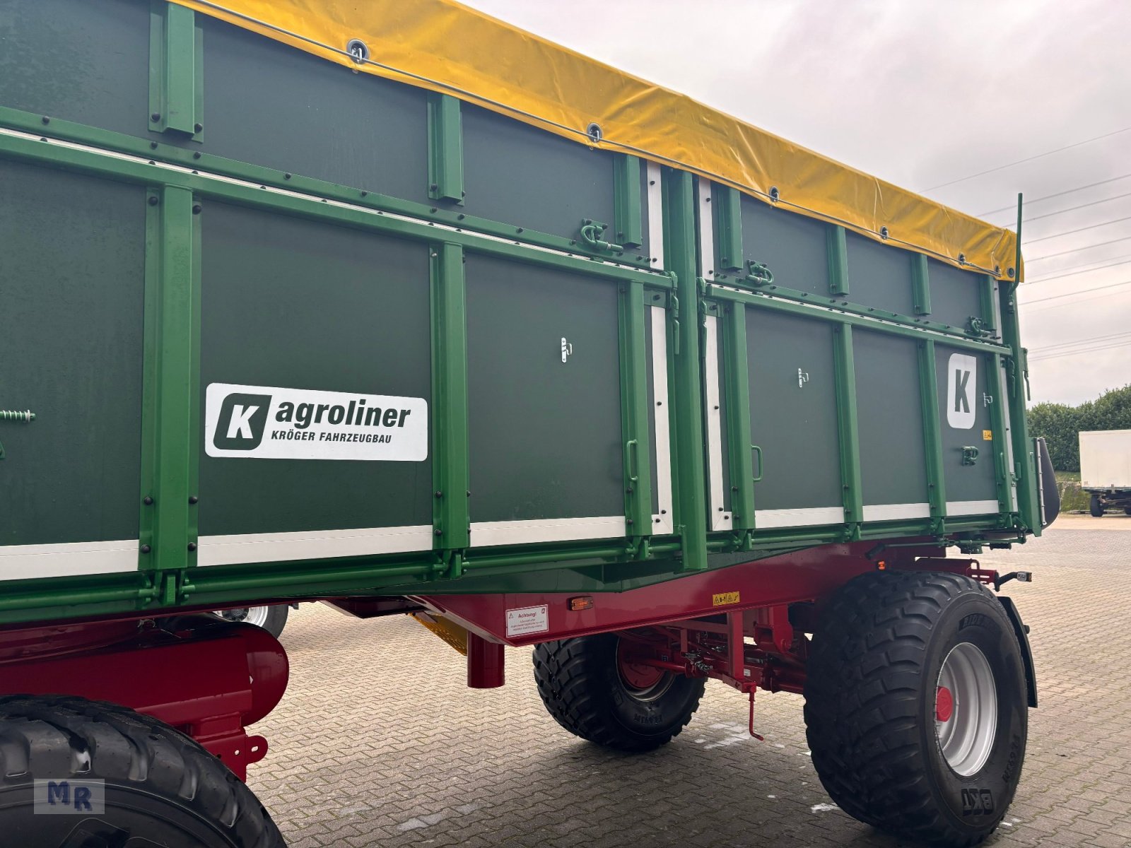 Kipper tipa Kröger 18to 560er bereift 3 Schieber mit Kunststoffbordwand Interne Nr. 40758, Gebrauchtmaschine u Greven (Slika 7)