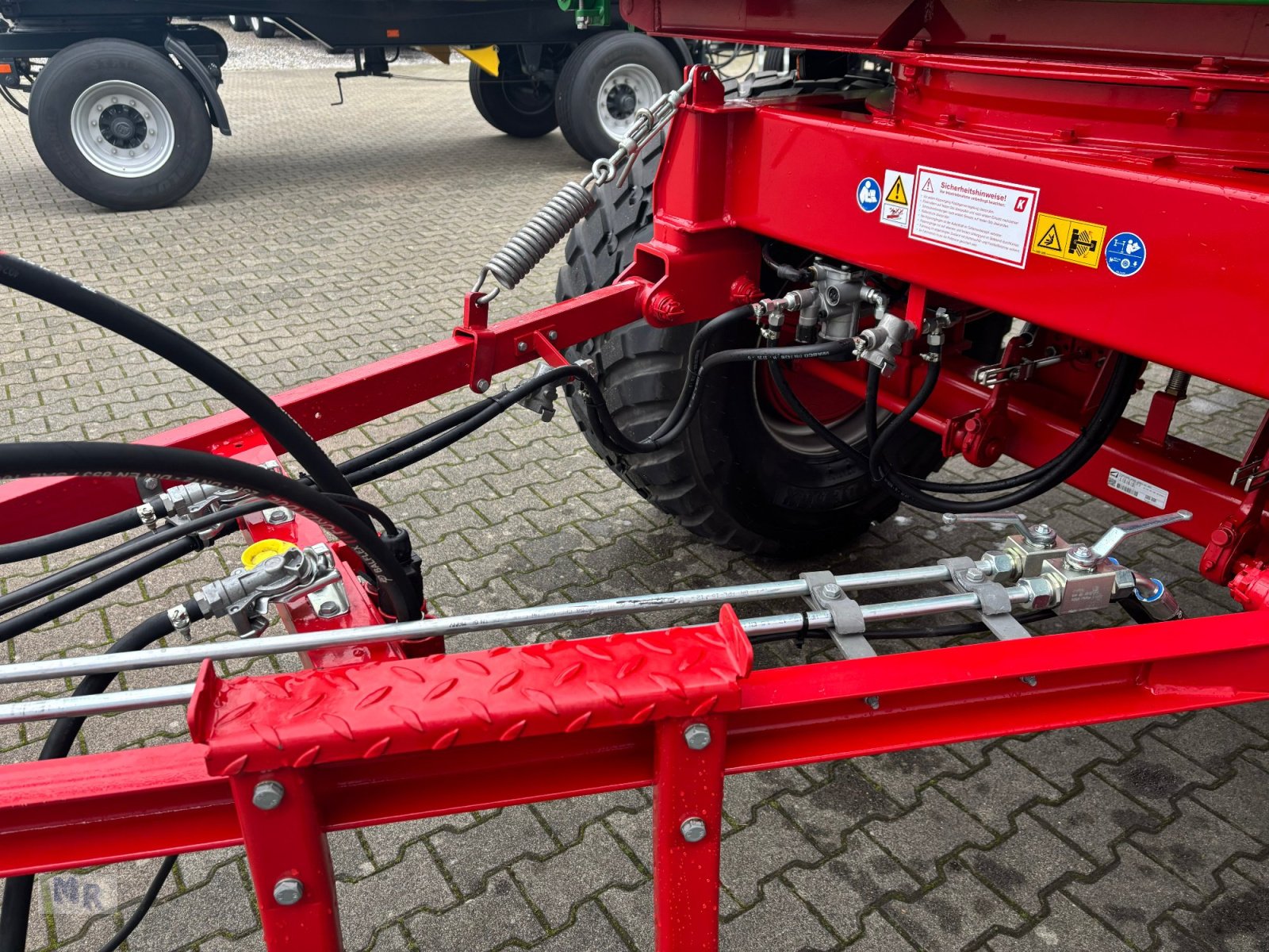 Kipper tipa Kröger 18to 560er bereift 3 Schieber mit Kunststoffbordwand Interne Nr. 40758, Gebrauchtmaschine u Greven (Slika 9)