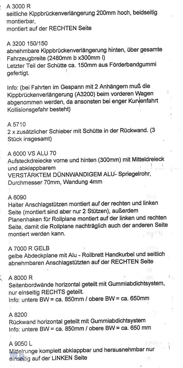 Kipper tip Kröger 18to Interne Nr. 40165, Gebrauchtmaschine in Greven (Poză 14)