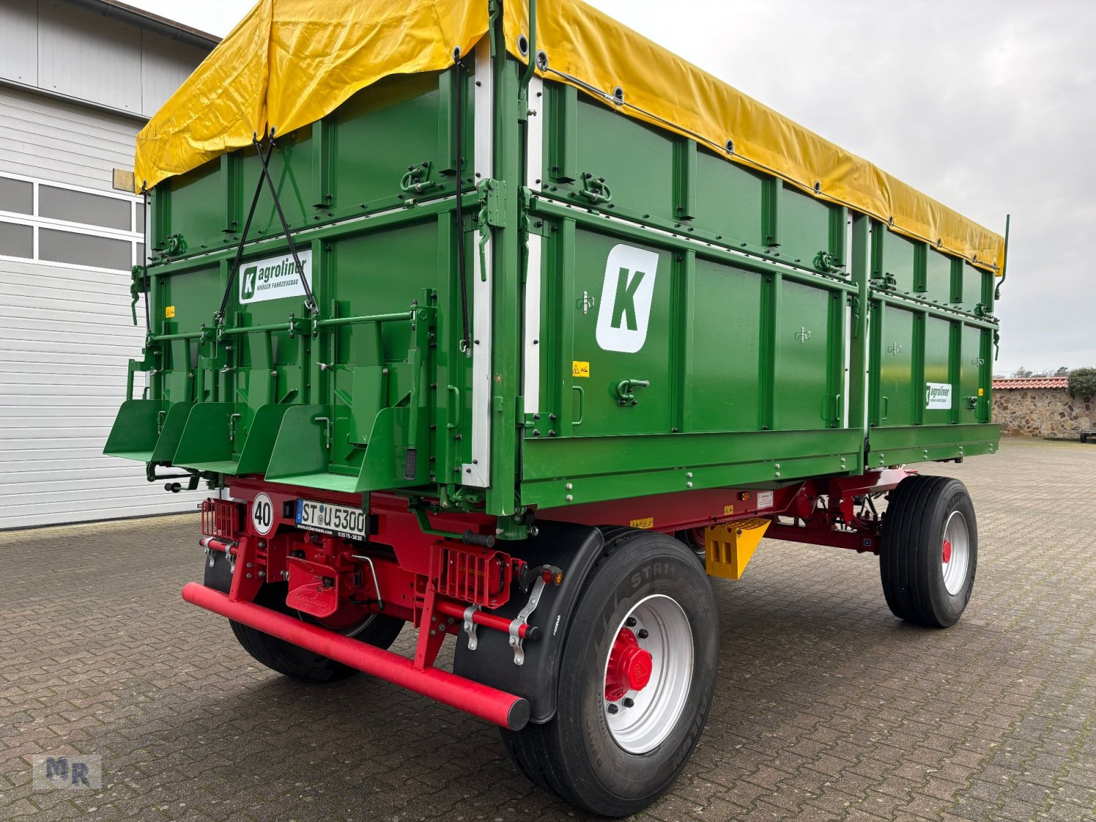 Kipper del tipo Kröger 18to Interne Nr. 40165, Gebrauchtmaschine en Greven (Imagen 3)