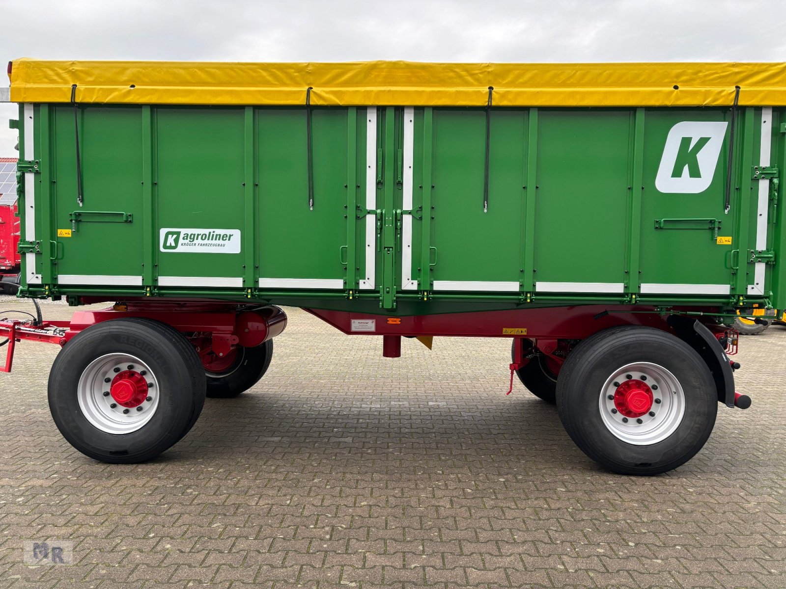 Kipper del tipo Kröger 18to Interne Nr. 40165, Gebrauchtmaschine en Greven (Imagen 7)