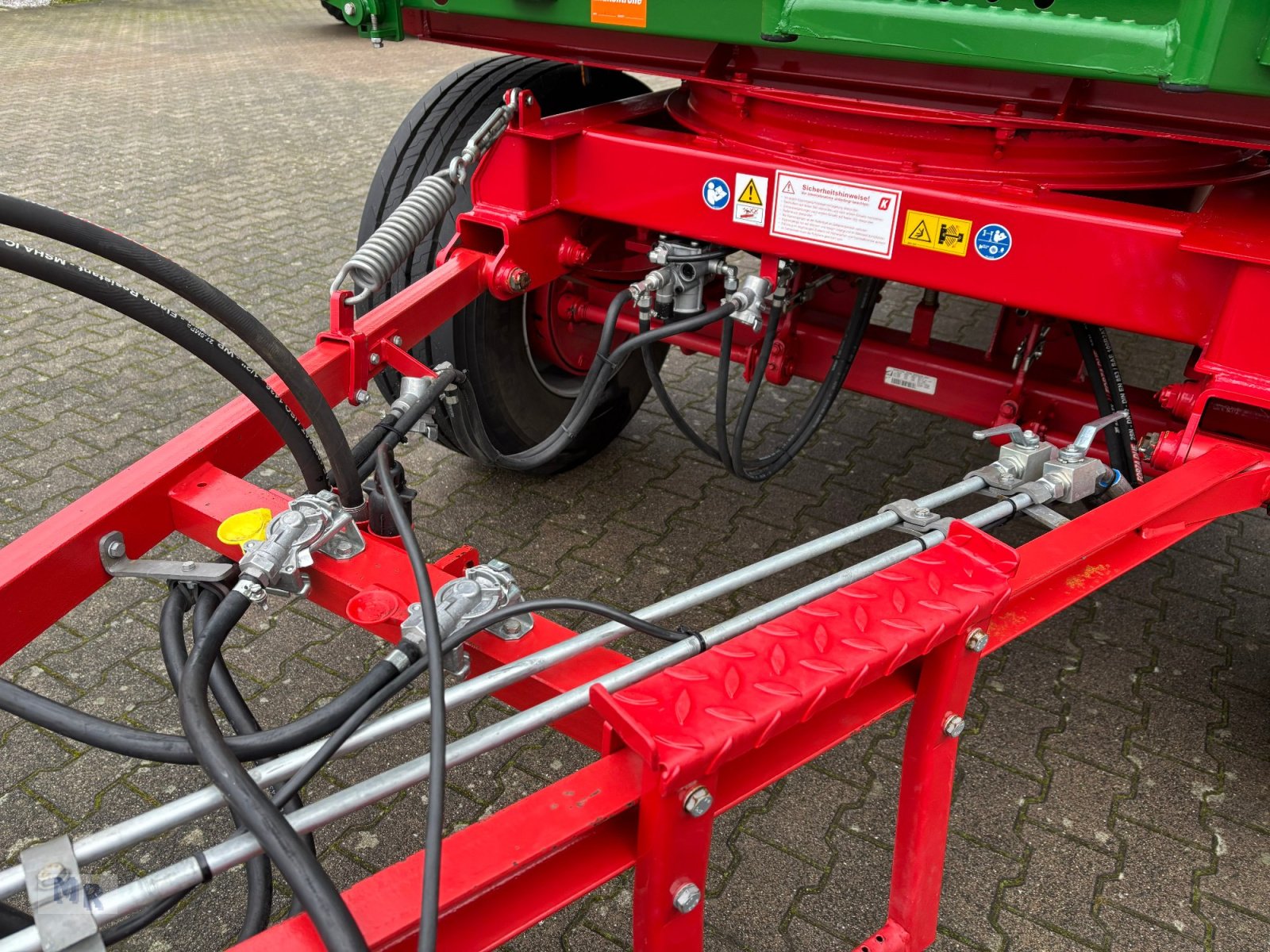 Kipper del tipo Kröger 18to Interne Nr. 40165, Gebrauchtmaschine en Greven (Imagen 9)