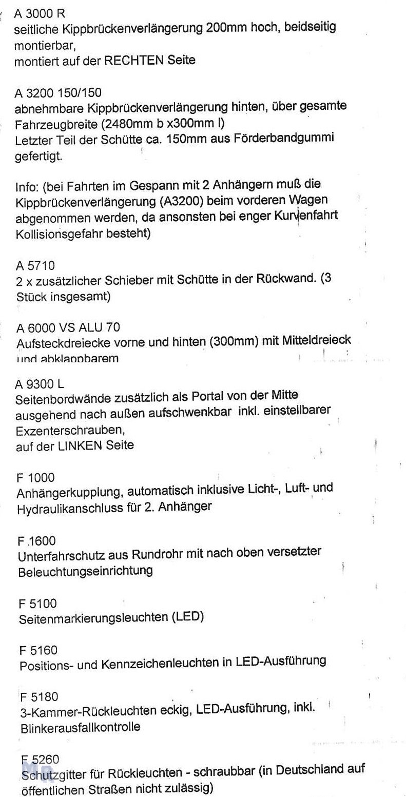 Kipper del tipo Kröger 18to Interne Nr. 40165, Gebrauchtmaschine en Greven (Imagen 15)