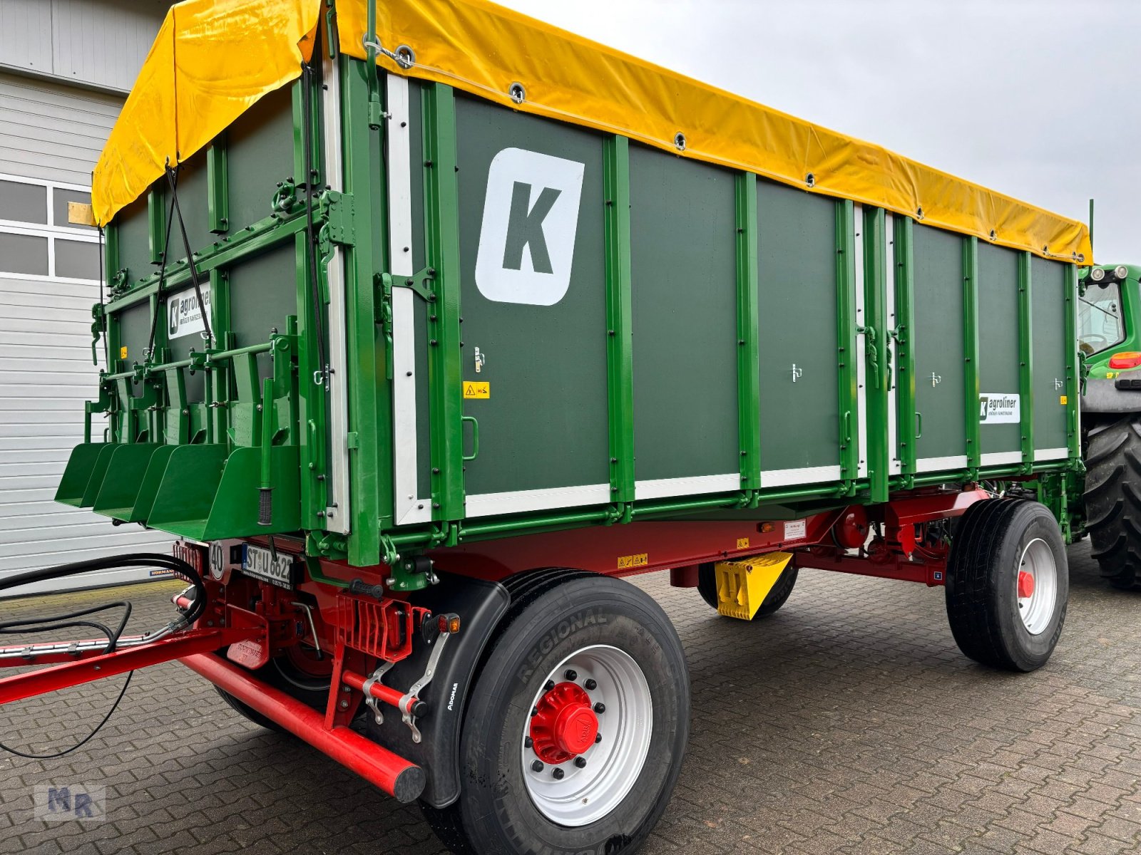 Kipper a típus Kröger 18to Kunststoffbordwand ohne Portal Interne Nr. 40753, Gebrauchtmaschine ekkor: Greven (Kép 3)