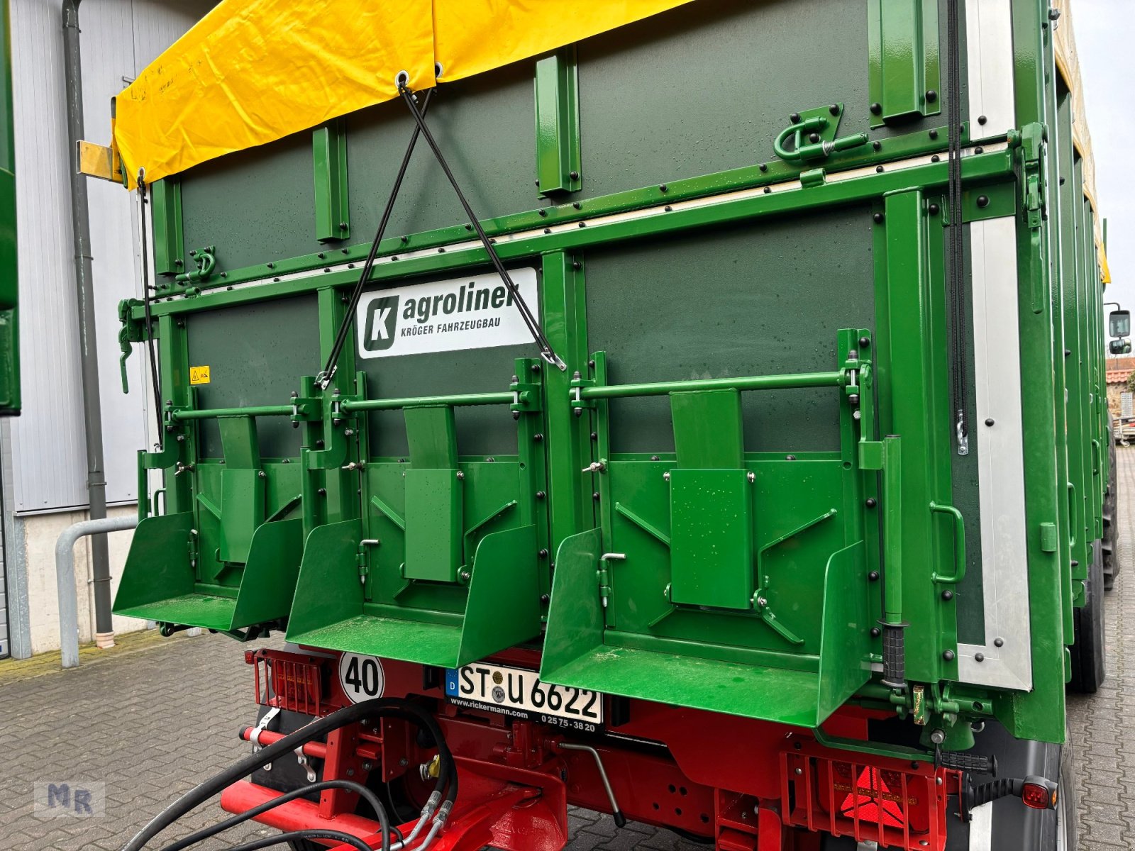 Kipper of the type Kröger 18to Kunststoffbordwand ohne Portal Interne Nr. 40753, Gebrauchtmaschine in Greven (Picture 4)