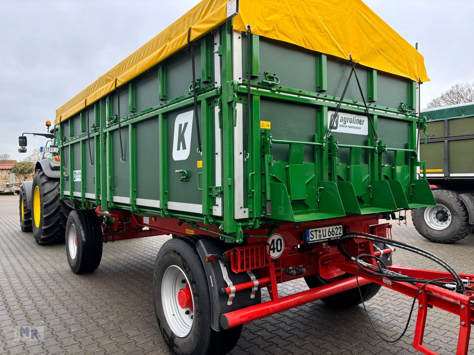 Kipper of the type Kröger 18to Kunststoffbordwand ohne Portal Interne Nr. 40753, Gebrauchtmaschine in Greven (Picture 5)