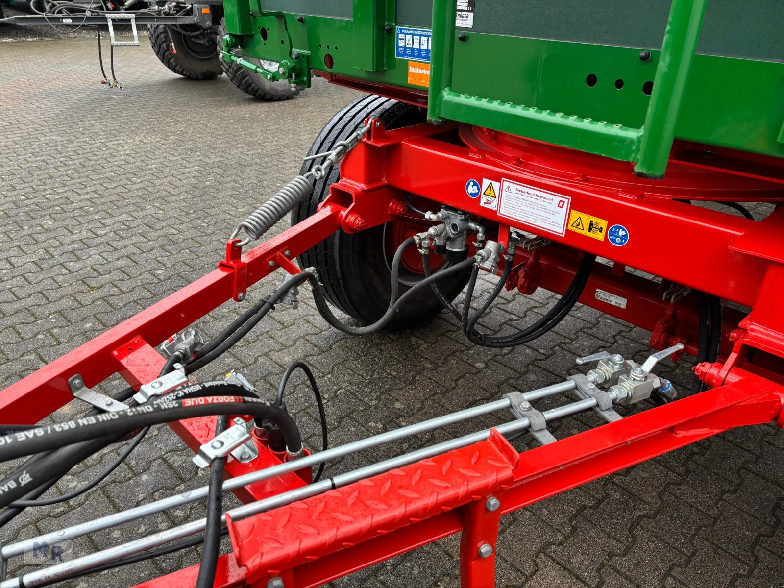 Kipper of the type Kröger 18to Kunststoffbordwand ohne Portal Interne Nr. 40753, Gebrauchtmaschine in Greven (Picture 9)