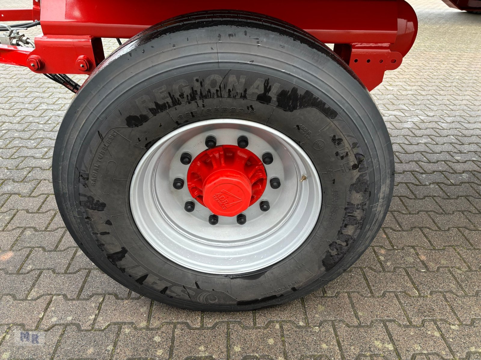 Kipper Türe ait Kröger 18to Kunststoffbordwand ohne Portal Interne Nr. 40753, Gebrauchtmaschine içinde Greven (resim 10)