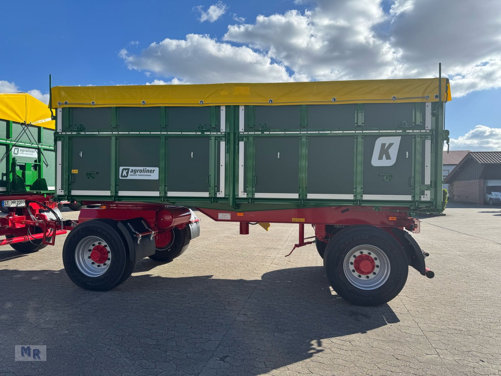 Kipper typu Kröger 18to mit Kunststoffbordwand Interne Nr. 40740, Gebrauchtmaschine v Kettenheim (Obrázek 7)