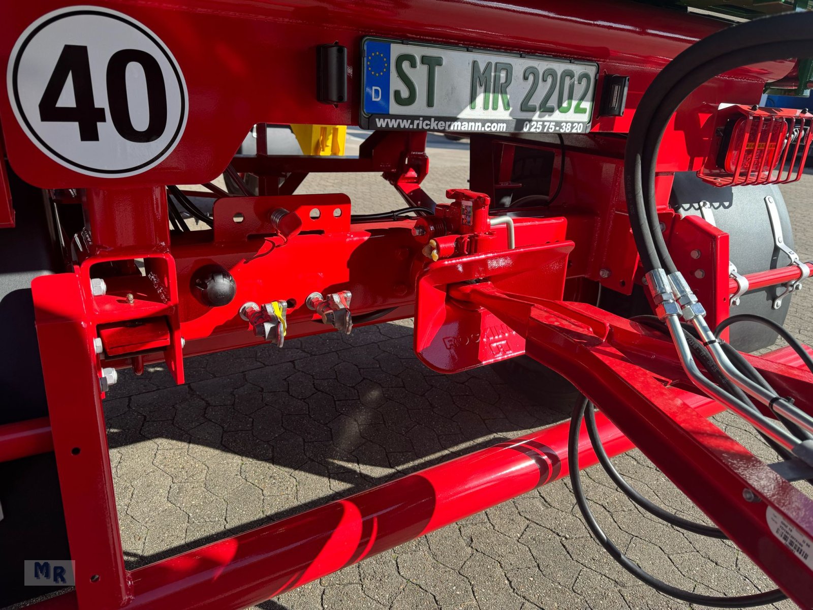 Kipper del tipo Kröger 18to mit Kunststoffbordwand Interne Nr. 40740, Gebrauchtmaschine en Kettenheim (Imagen 9)