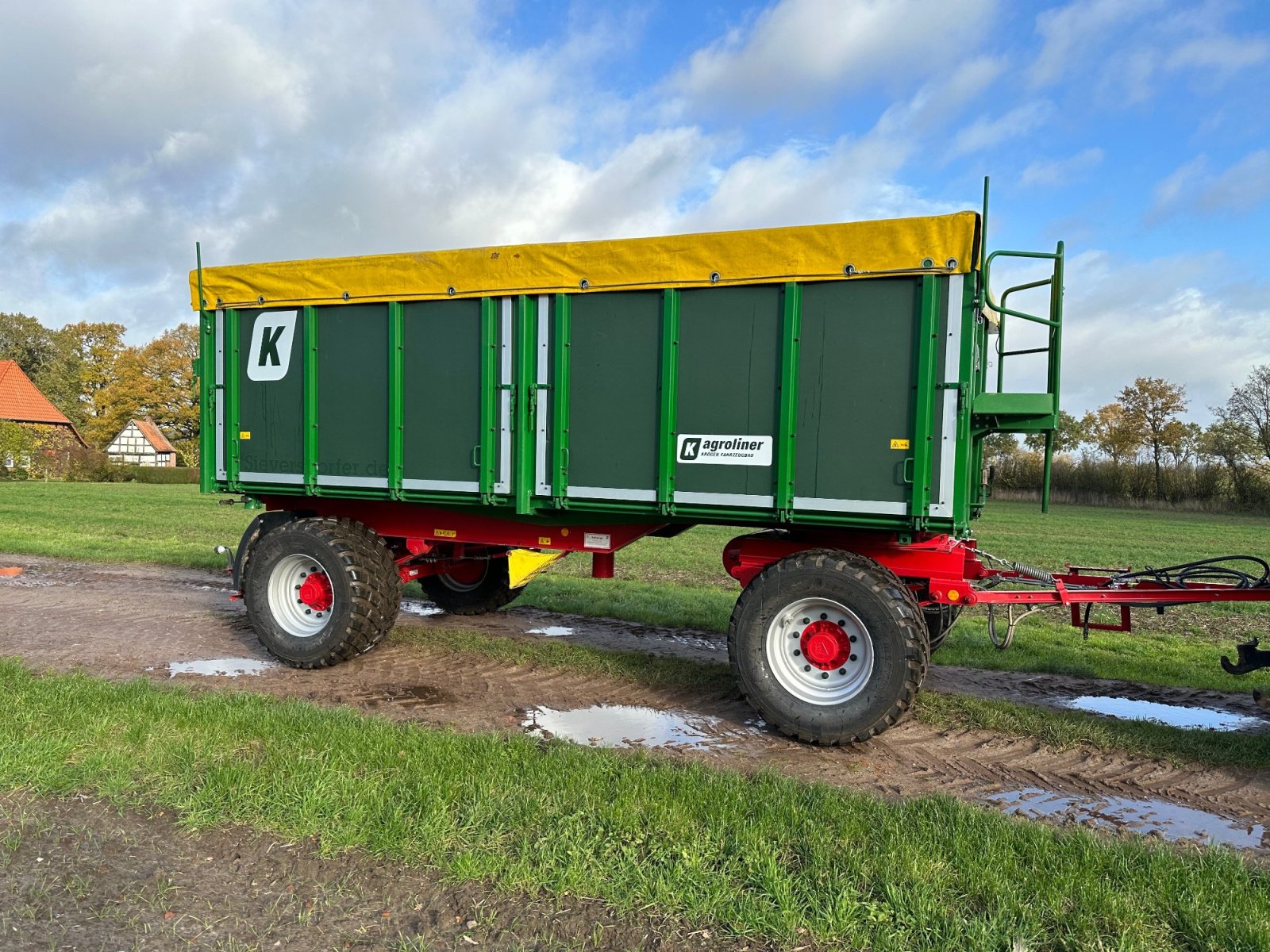 Kipper typu Kröger Agroliner HKD 302, Gebrauchtmaschine v Schweringen (Obrázek 1)