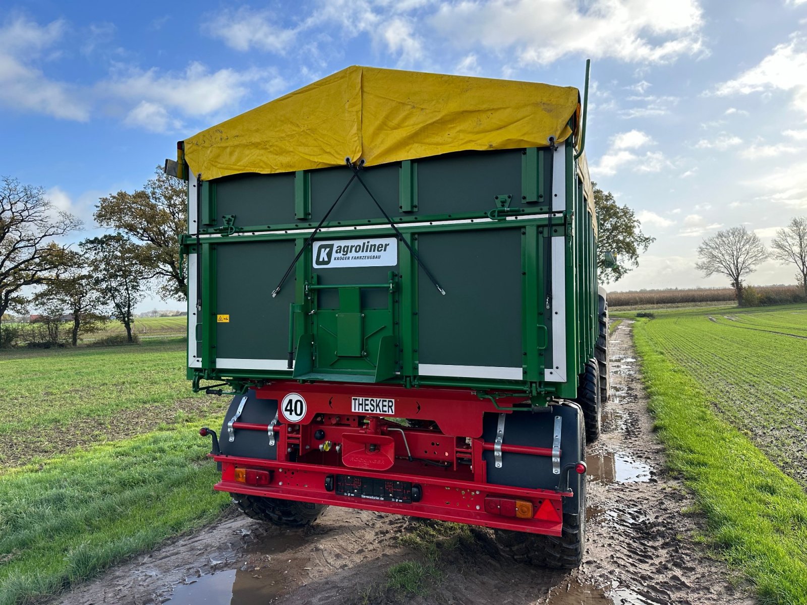 Kipper typu Kröger Agroliner HKD 302, Gebrauchtmaschine v Schweringen (Obrázek 11)