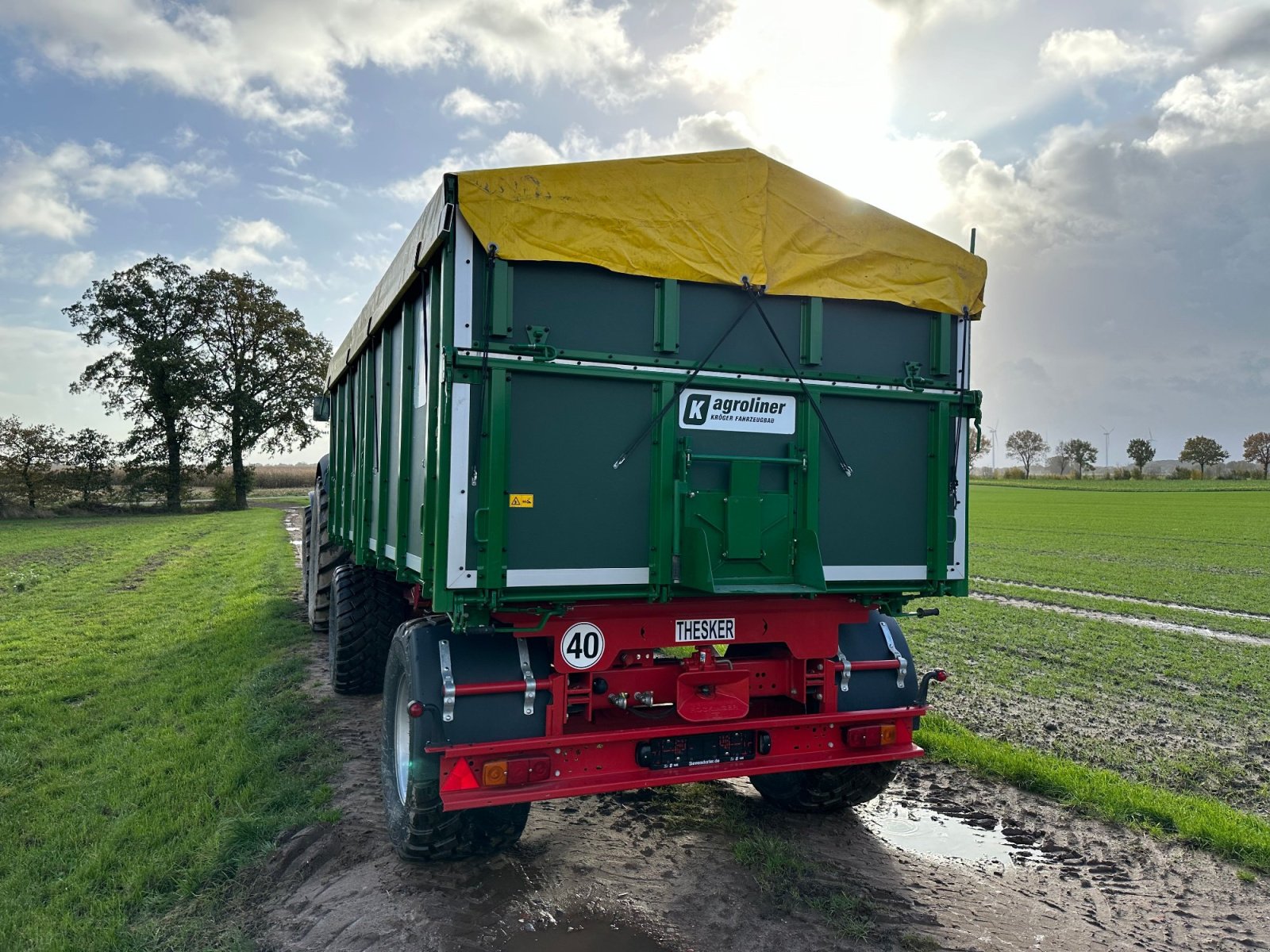 Kipper typu Kröger Agroliner HKD 302, Gebrauchtmaschine v Schweringen (Obrázek 12)