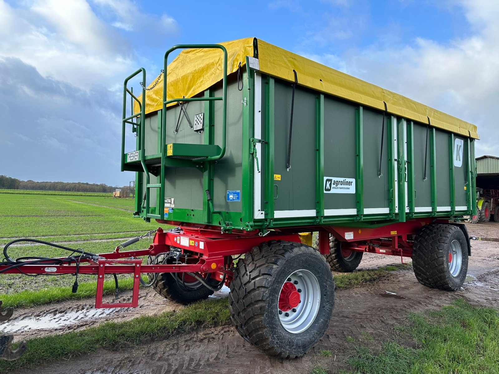 Kipper typu Kröger Agroliner HKD 302, Gebrauchtmaschine v Schweringen (Obrázek 14)