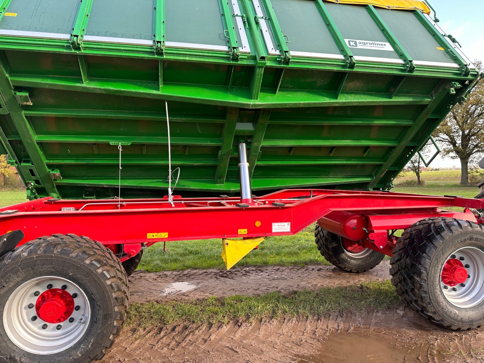 Kipper typu Kröger Agroliner HKD 302, Gebrauchtmaschine v Schweringen (Obrázek 15)