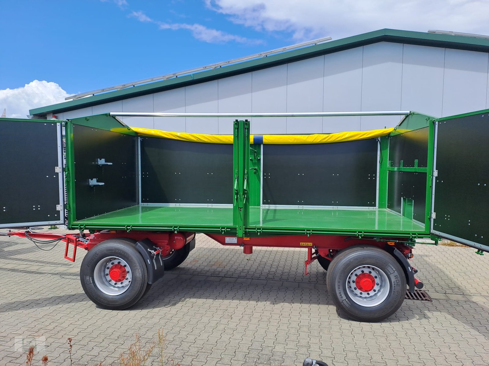 Kipper Türe ait Kröger Agroliner HKD 302, Neumaschine içinde Gross-Bieberau (resim 7)