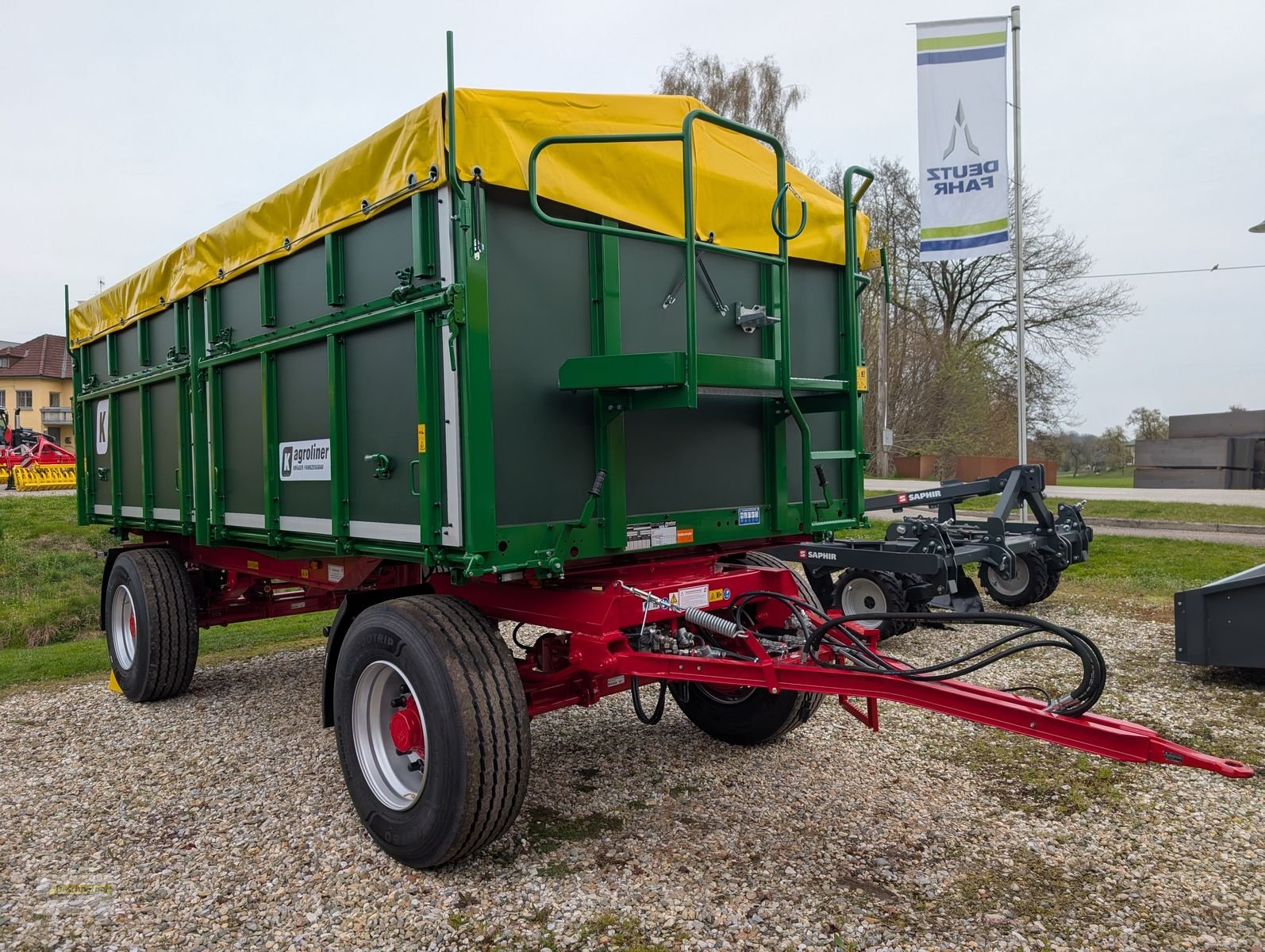 Kipper типа Kröger Agroliner HKD 302, Neumaschine в Senftenbach (Фотография 5)