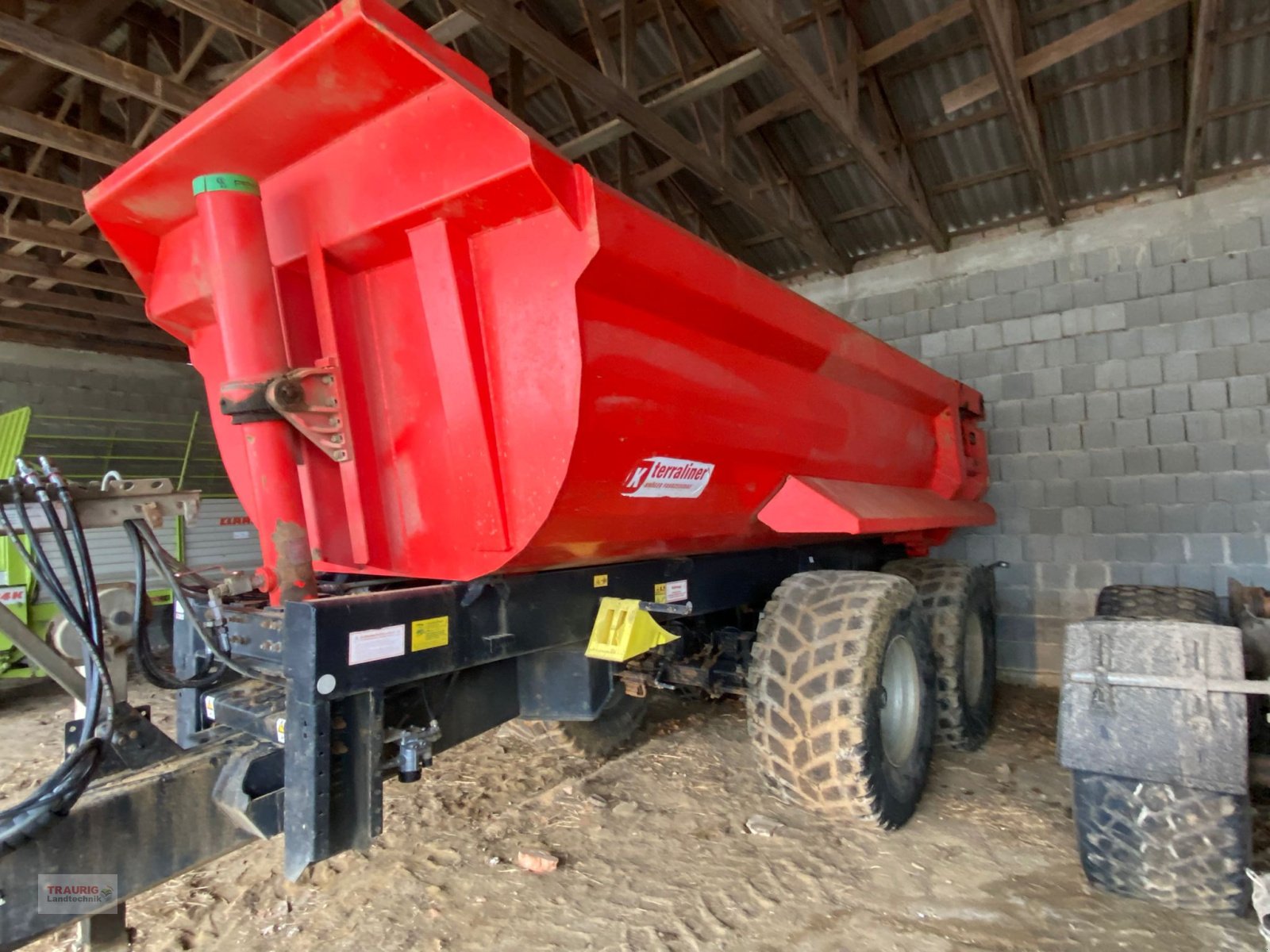 Kipper van het type Kröger Terraliner MUP 20 HP, Gebrauchtmaschine in Mainburg/Wambach (Foto 2)