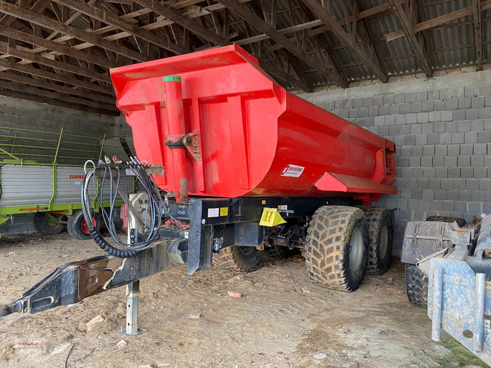Kipper van het type Kröger Terraliner MUP 20 HP, Gebrauchtmaschine in Mainburg/Wambach (Foto 7)