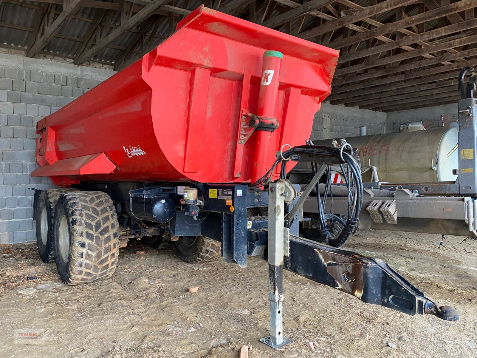 Kipper van het type Kröger Terraliner MUP 20 HP, Gebrauchtmaschine in Mainburg/Wambach (Foto 8)