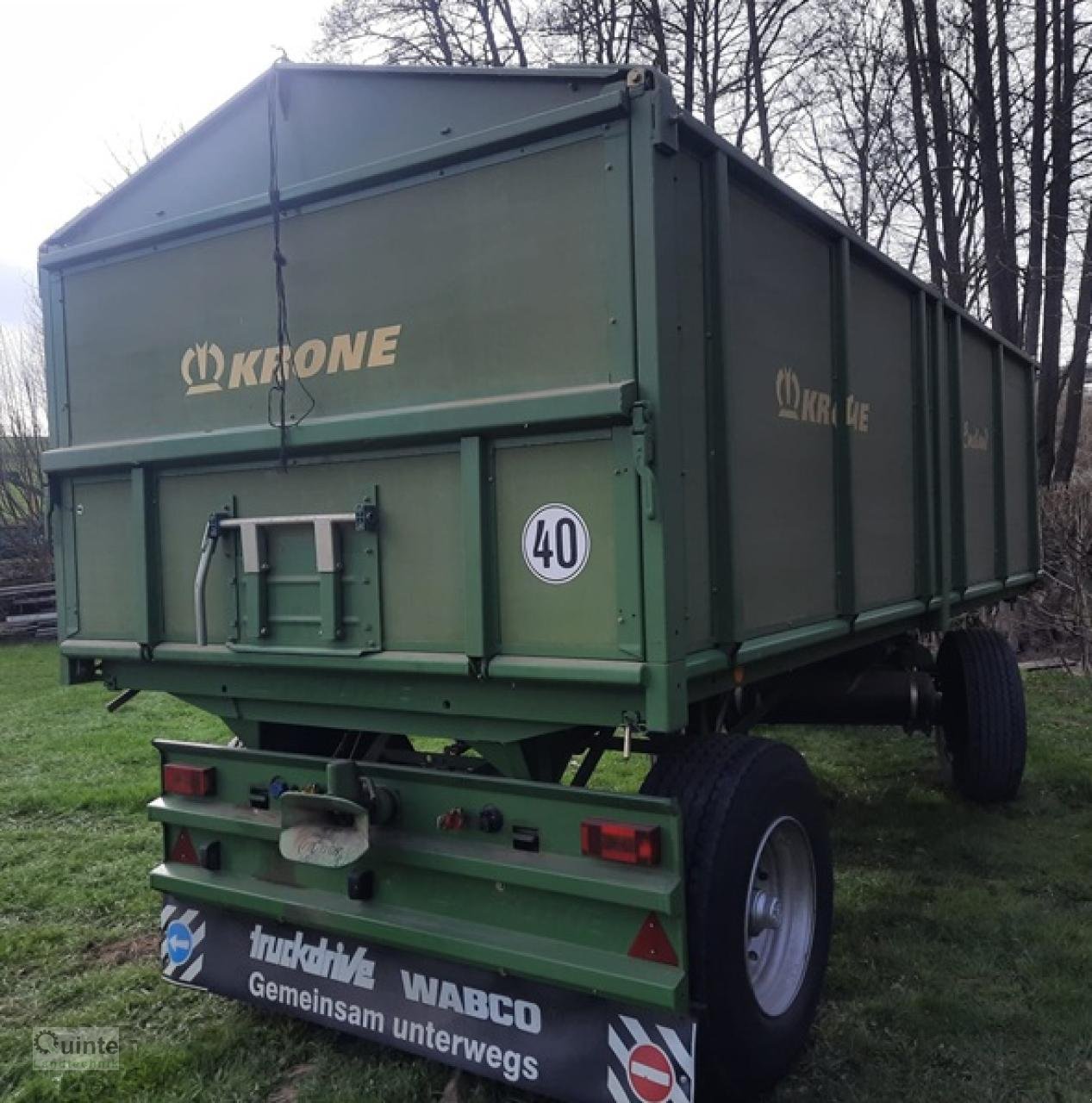 Kipper vrste Krone DK 225, Gebrauchtmaschine v Lichtenau-Kleinenberg (Slika 2)