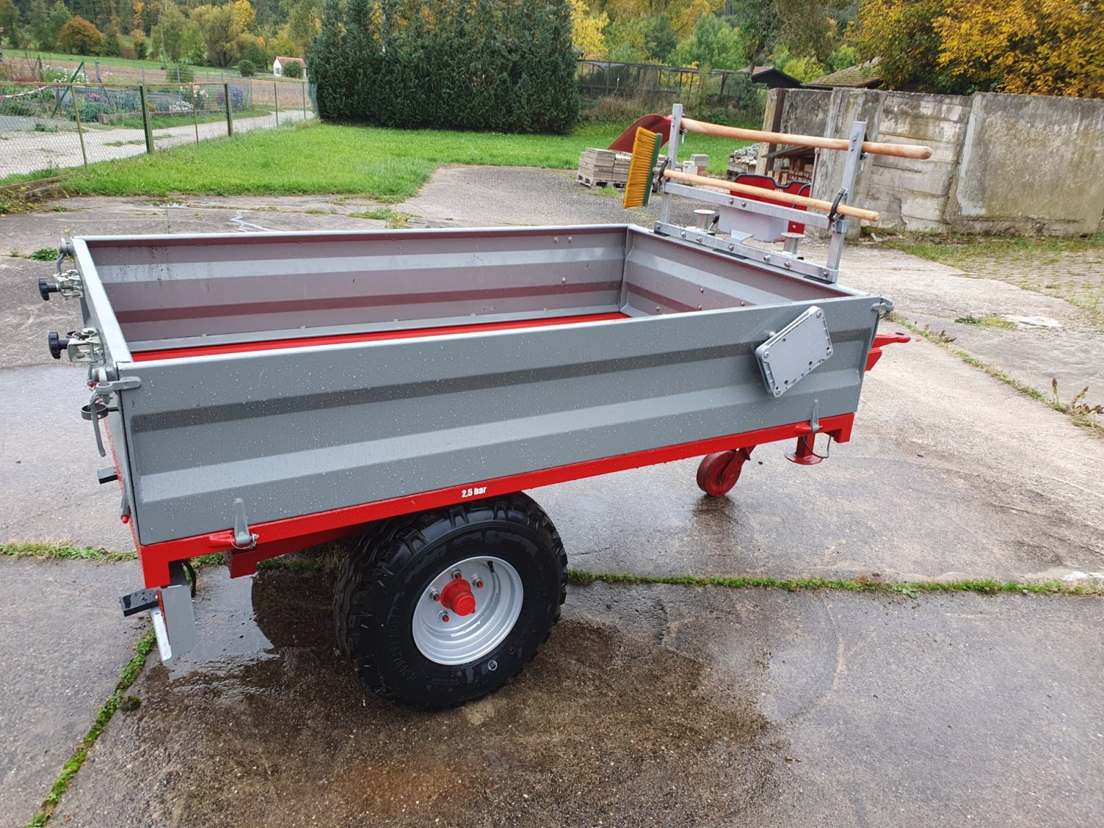 Kipper des Typs KRUEMA Krüger Maschinenbau HK1500 Rückwärtskipper, Gebrauchtmaschine in Diespeck (Bild 4)