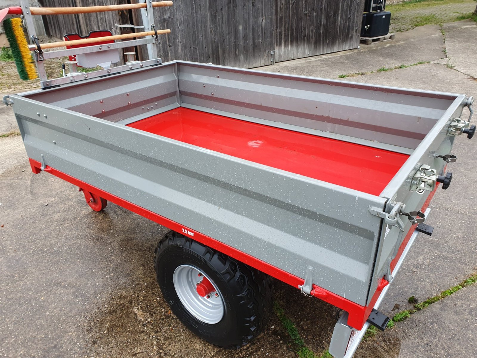 Kipper des Typs KRUEMA Krüger Maschinenbau HK1500 Rückwärtskipper, Gebrauchtmaschine in Diespeck (Bild 7)