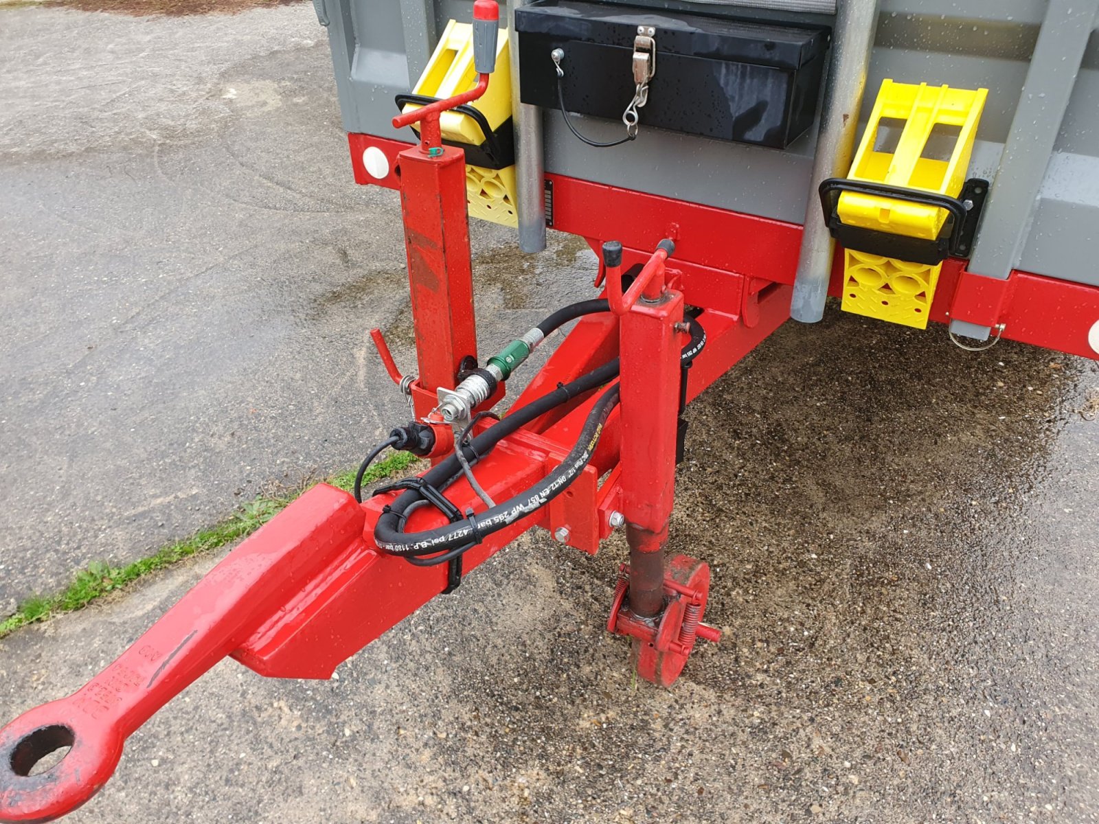 Kipper des Typs KRUEMA Krüger Maschinenbau HK1500 Rückwärtskipper, Gebrauchtmaschine in Diespeck (Bild 10)