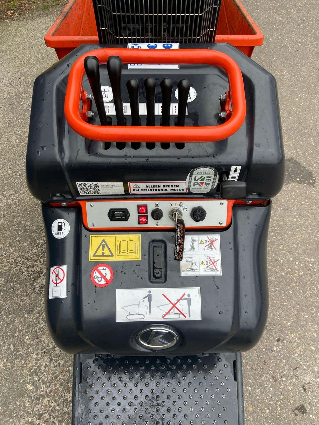 Kipper des Typs Kubota KC70VHD-4, Gebrauchtmaschine in Heerenveen (Bild 9)