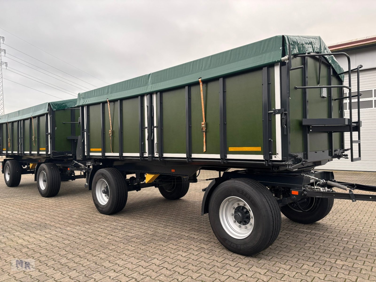 Kipper del tipo Lametec 18to 3 Schieber Interne Nr. 8298, Gebrauchtmaschine en Greven (Imagen 1)