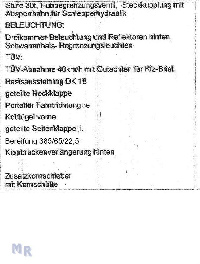 Kipper del tipo Lametec 18to 3 Schieber Interne Nr. 8298, Gebrauchtmaschine en Greven (Imagen 12)