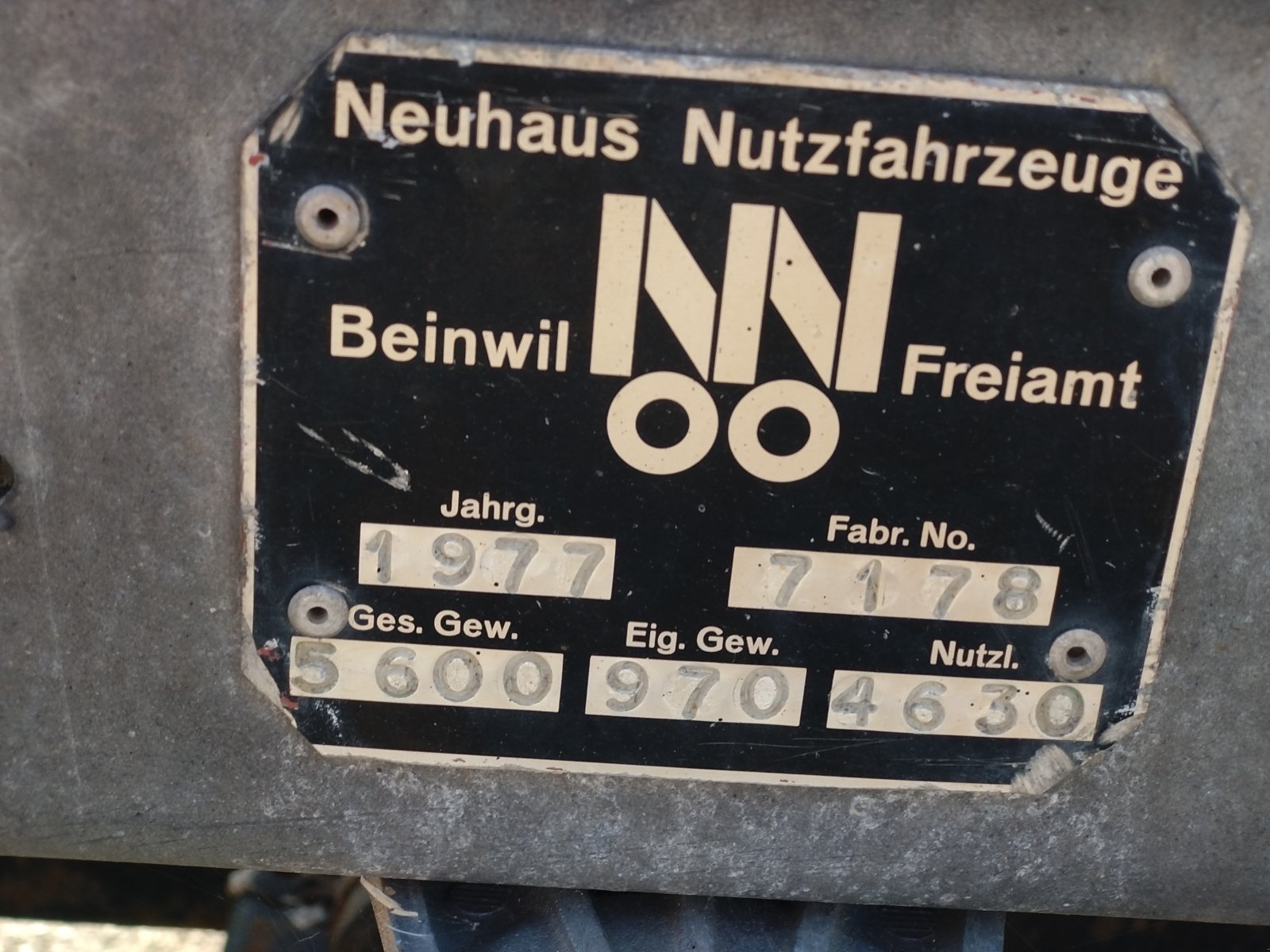 Kipper типа Landmaschinen Neuhaus Sonstiges, Gebrauchtmaschine в Egg (Фотография 4)
