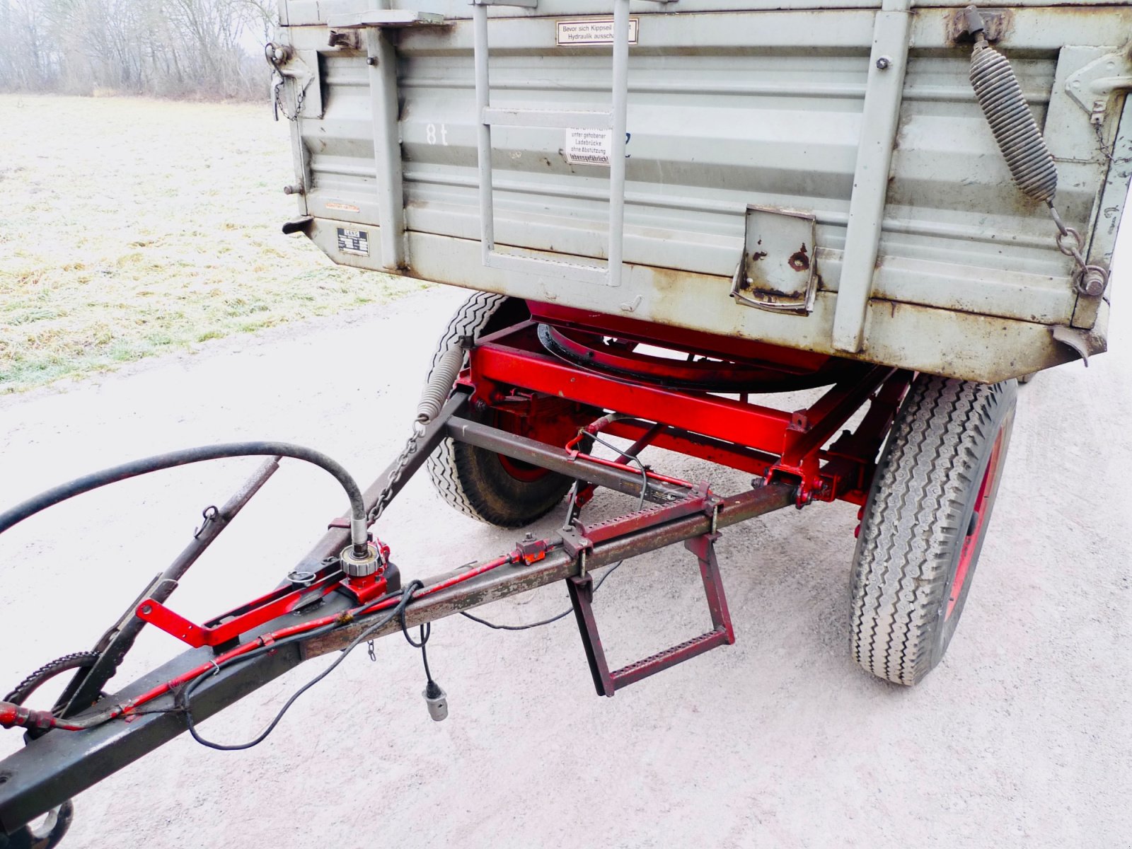 Kipper del tipo Lang Fahrzeugbau LDK 120, Gebrauchtmaschine In Ismaning (Immagine 7)