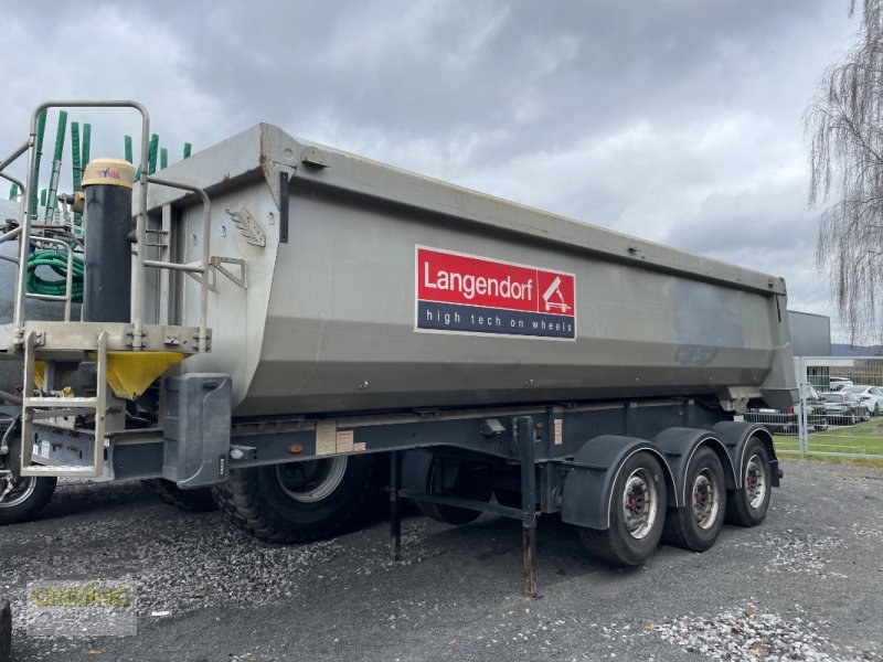 Kipper des Typs Langendorf Sattelauflieger SKS-HS 24/30, Gebrauchtmaschine in Nottuln (Bild 1)