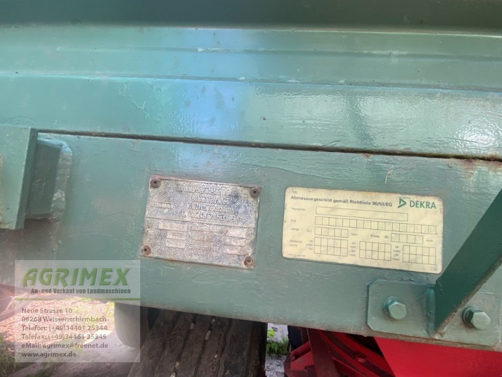 Kipper del tipo Lomma HW 80, Gebrauchtmaschine In Weißenschirmbach (Immagine 5)