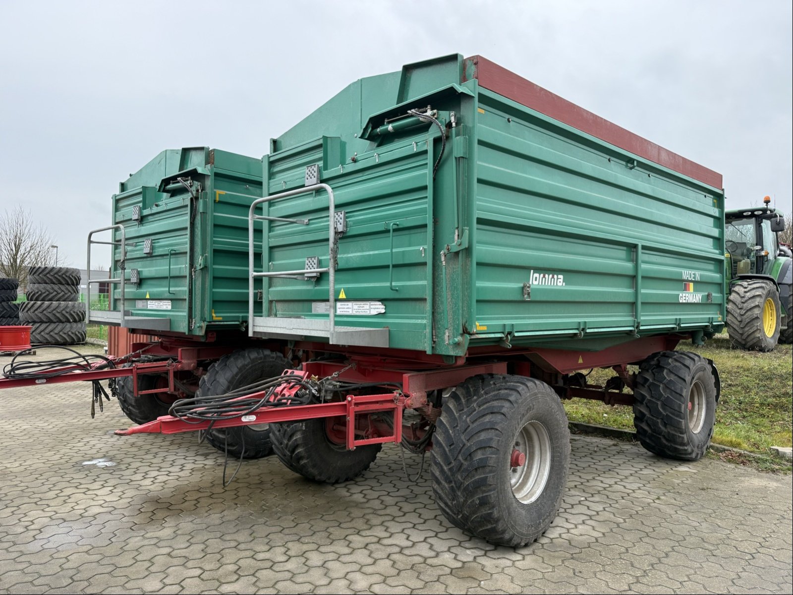 Kipper za tip Lomma ZDK 1802 Dreiseitenkipper, Gebrauchtmaschine u Gadebusch (Slika 1)